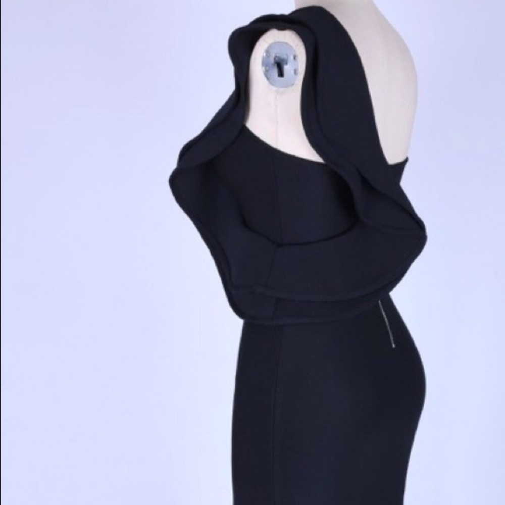 Black one shoulder dress brand new - Picture 2 of 4